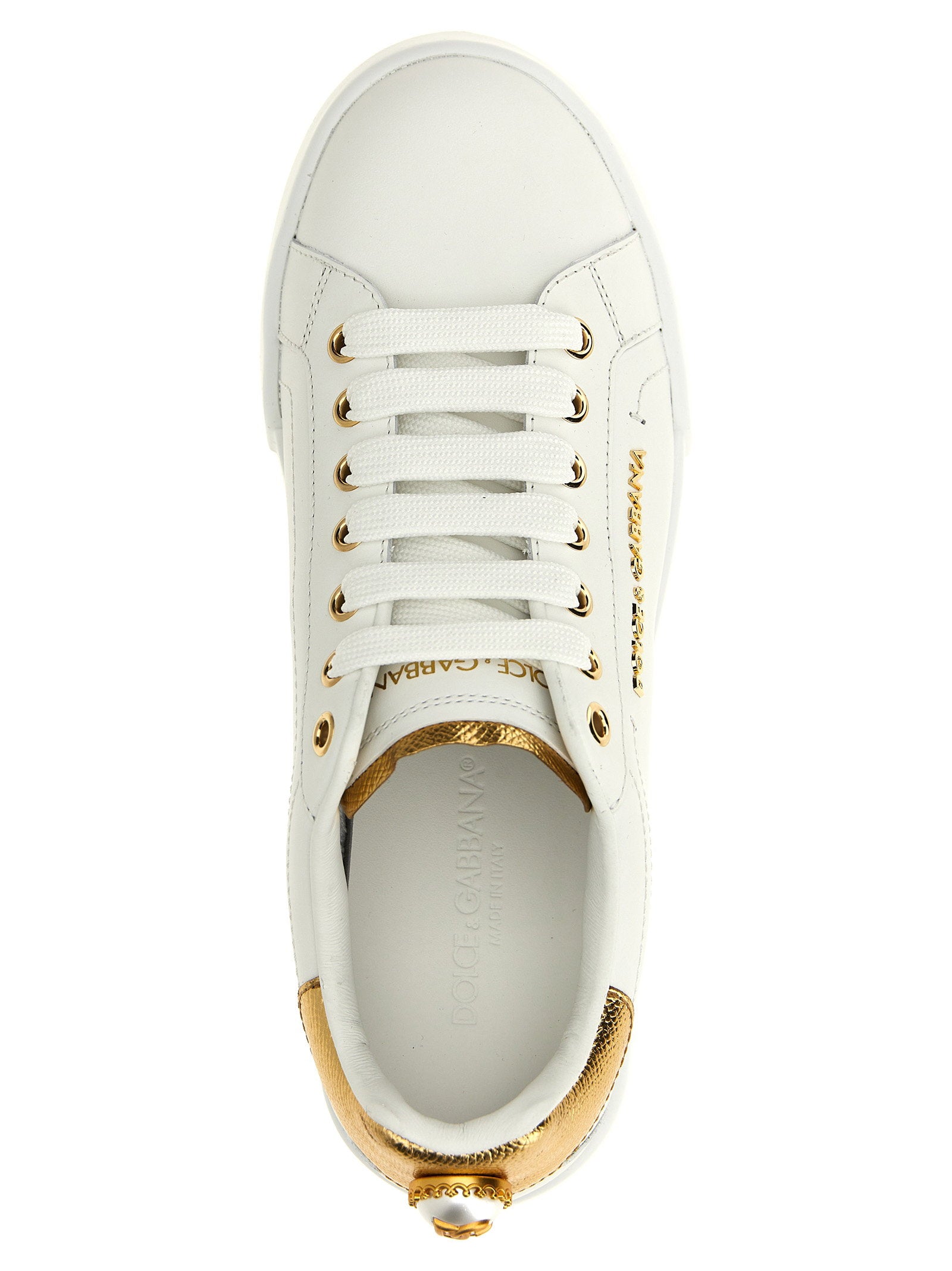 Dolce &amp; Gabbana Portofino Sneakers Gold