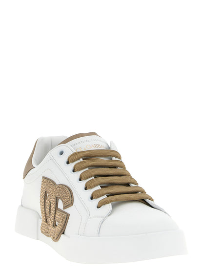 Dolce &amp; Gabbana Portofino Sneakers Beige