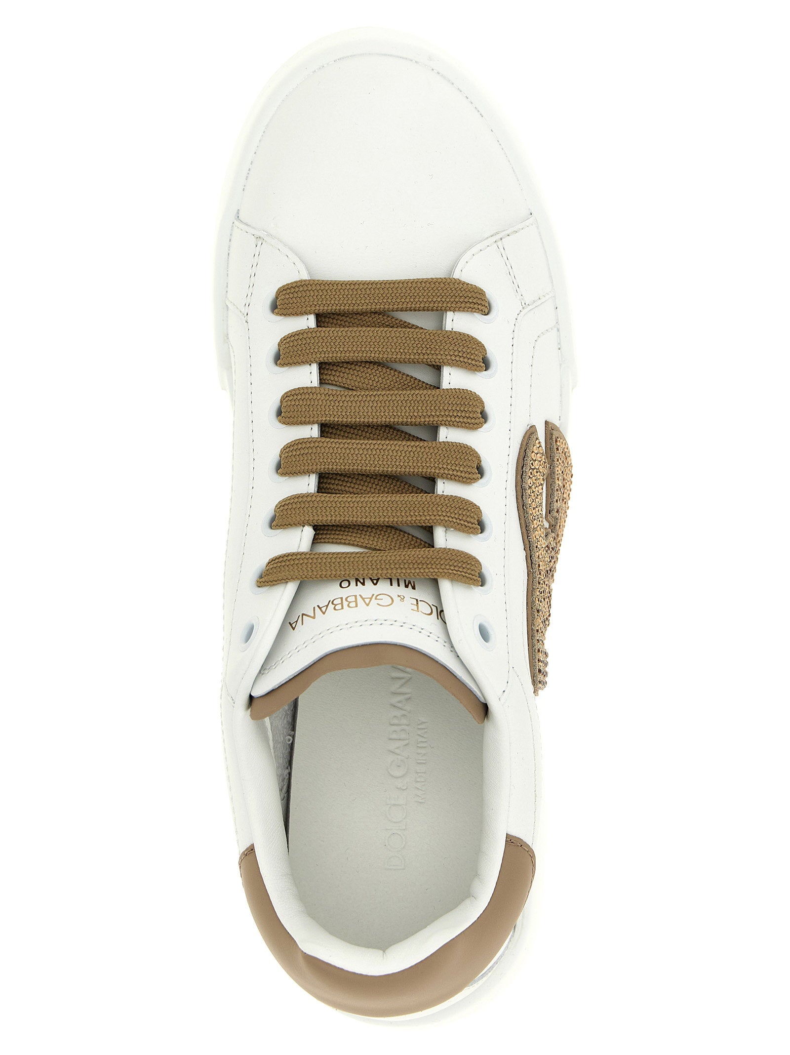 Dolce &amp; Gabbana Portofino Sneakers Beige