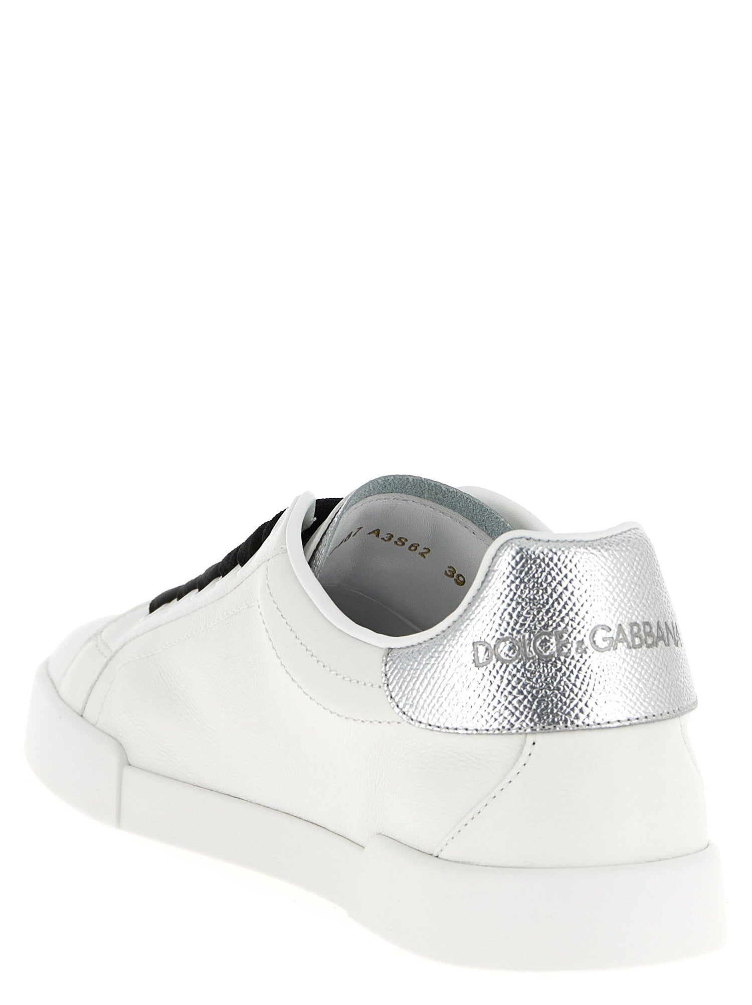 Dolce &amp; Gabbana Portofino Sneakers Silver