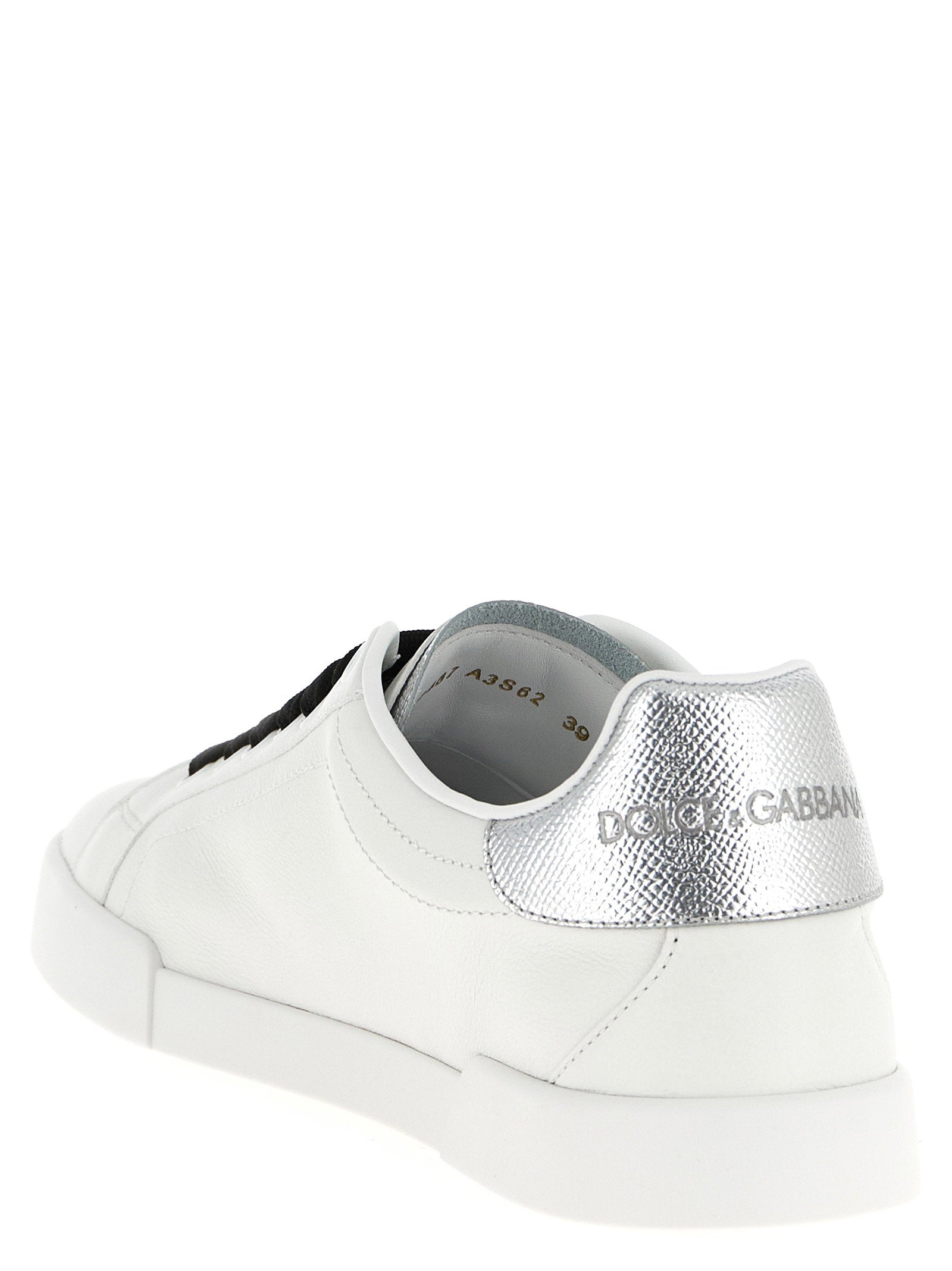 Dolce &amp; Gabbana Portofino Sneakers Silver