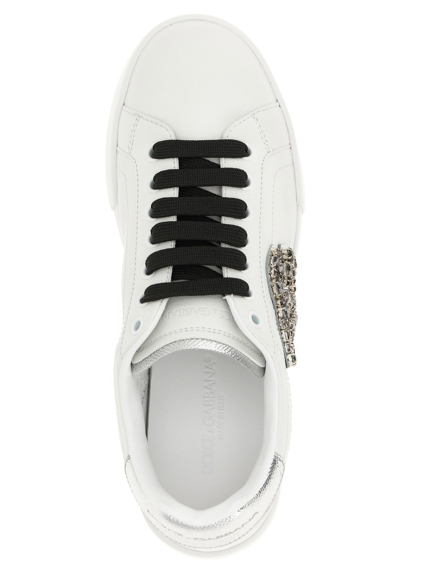 Dolce &amp; Gabbana Portofino Sneakers Silver