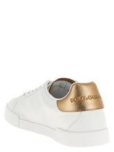 Dolce & Gabbana Portofino Sneakers Gold