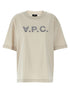 A.p.c. Oversize Grand Vpc T-shirt Beige