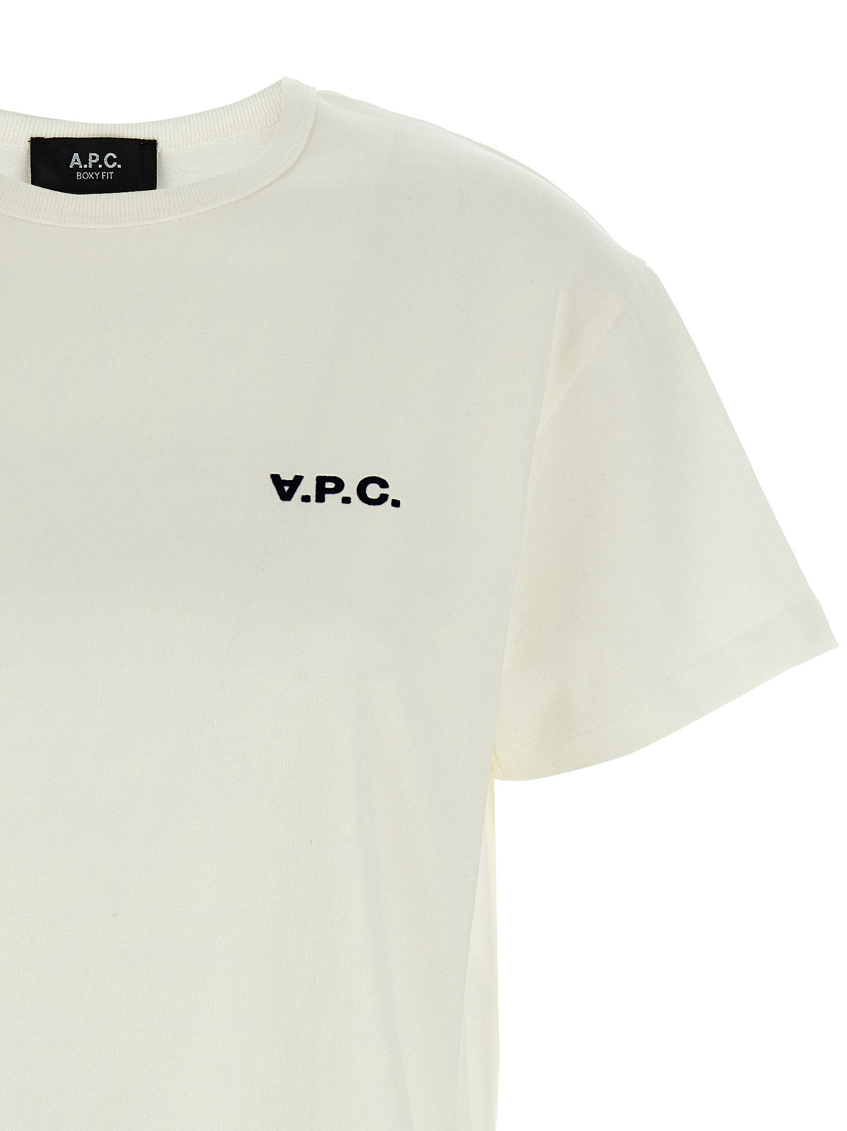 A.p.c. Boxy Petit Vpc T-shirt White