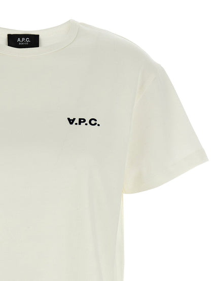 A.p.c. Boxy Petit Vpc T-shirt White