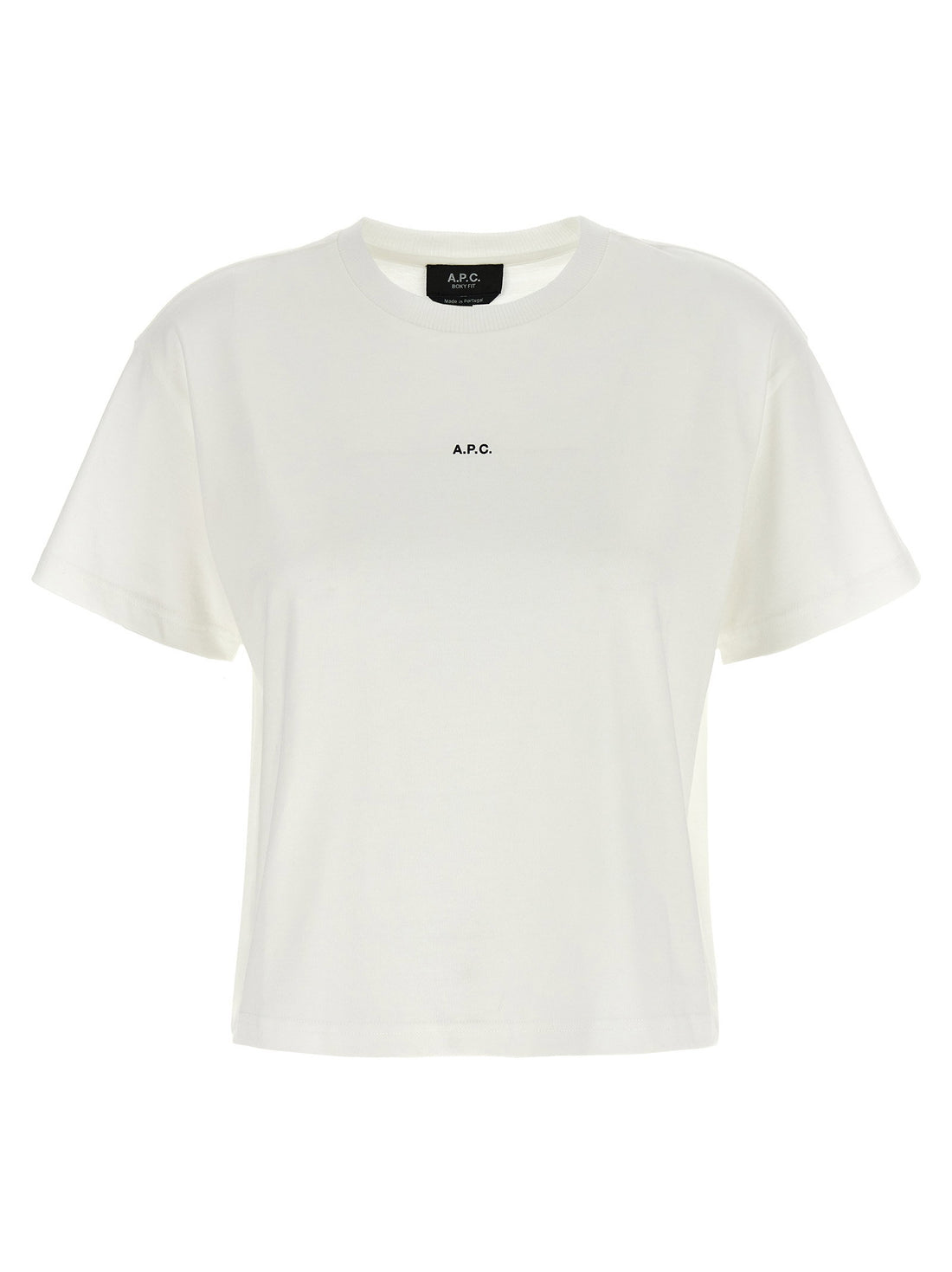 A.p.c. Boxy Micro Logo T-shirt White/black