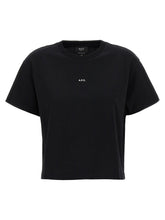 A.p.c. Boxy Micro Logo T-shirt White/black