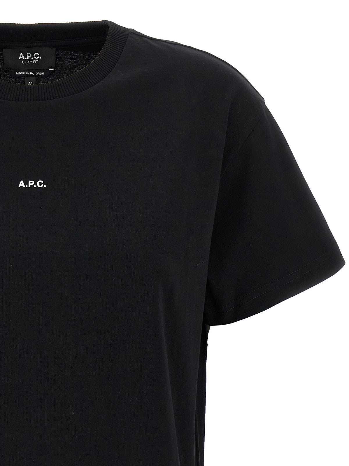 A.p.c. Boxy Micro Logo T-shirt White/black