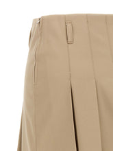 A.p.c. Pleated Skirt Beige
