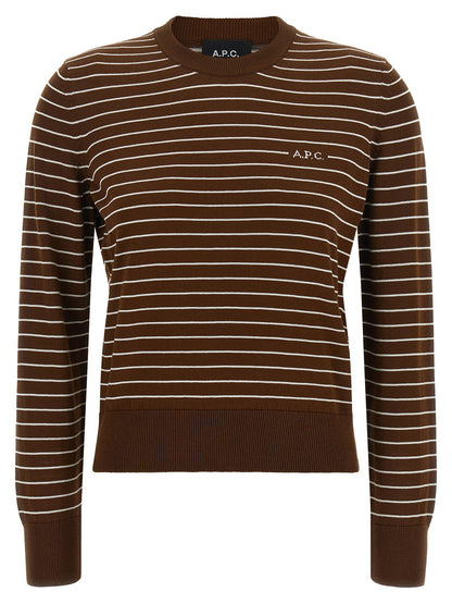 A.p.c. Sima Sweater Brown