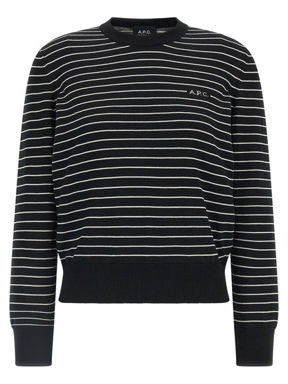 A.p.c. Sima Sweater White/Black