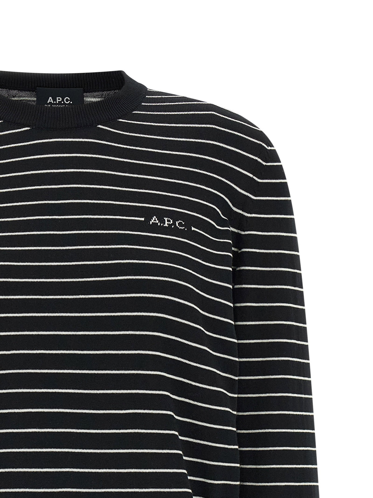 A.p.c. Sima Sweater White/Black