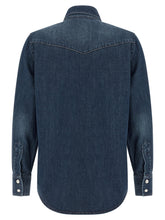 A.p.c. Western Shirt Blue