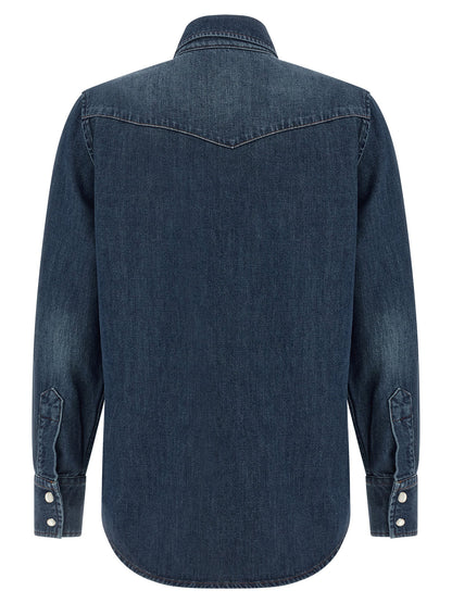 A.p.c. Western Shirt Blue