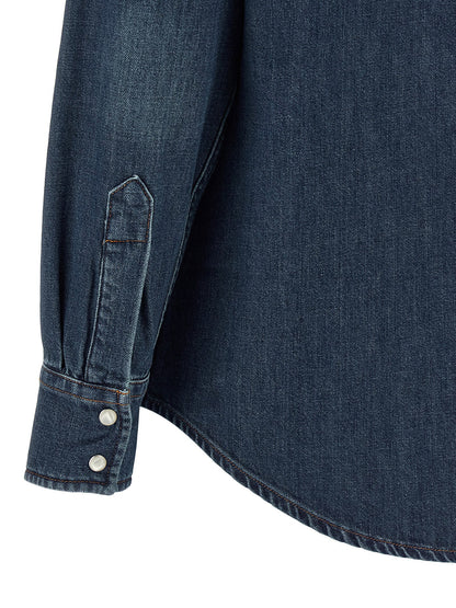 A.p.c. Western Shirt Blue