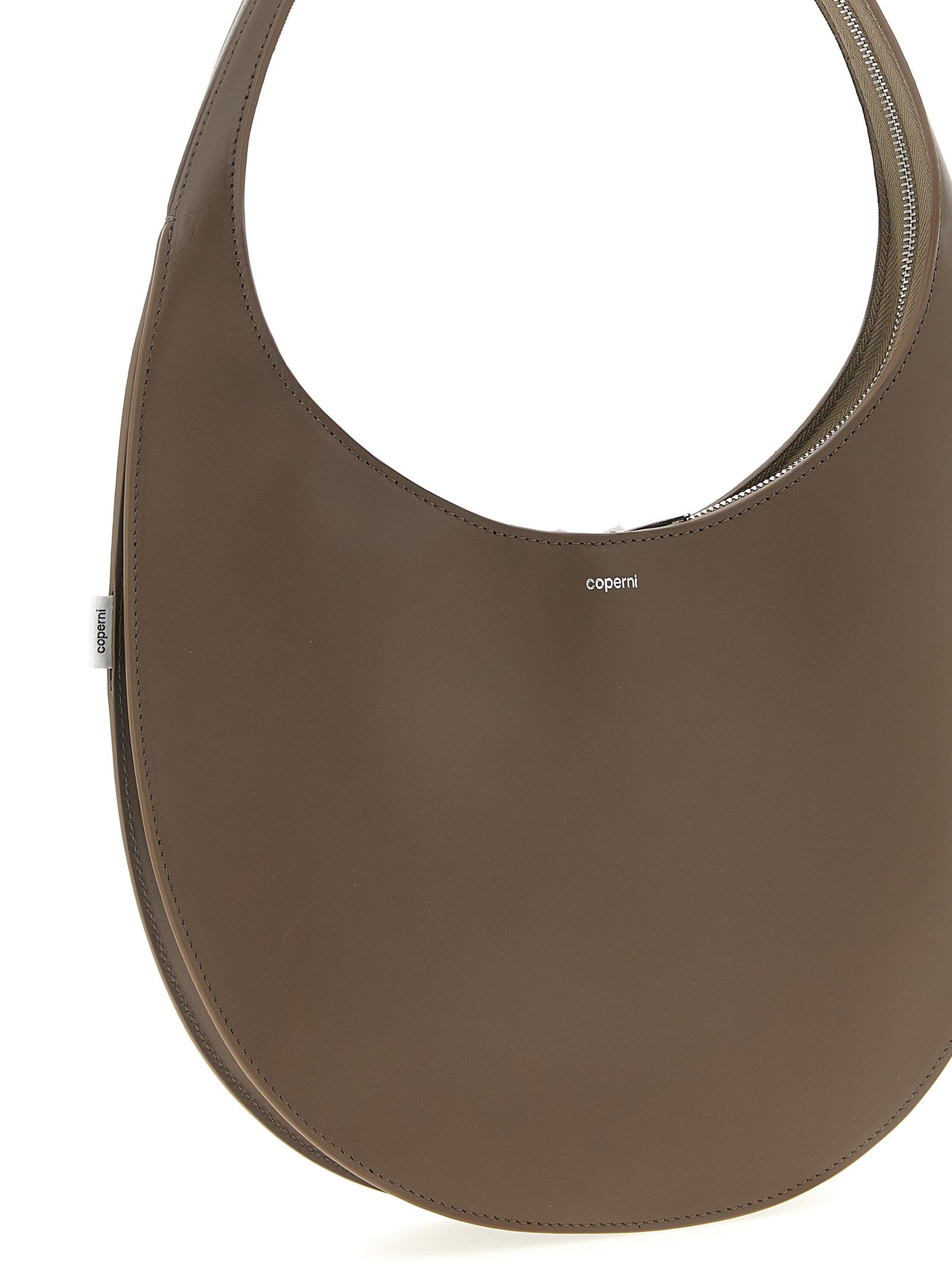 Coperni Soft Swipe Medium Shoulder Bag Brown