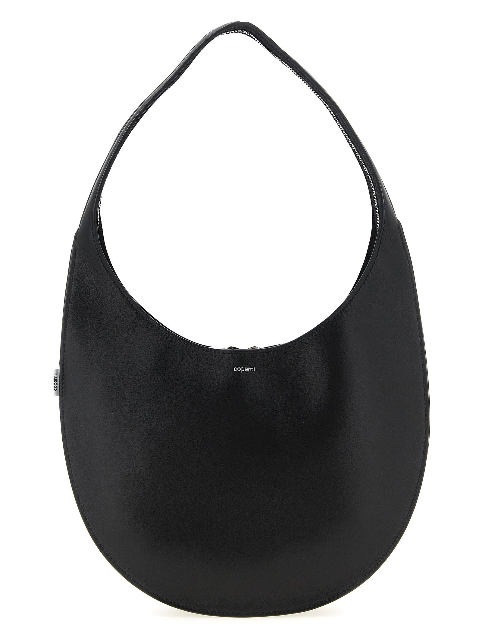 Coperni Soft Swipe Medium Shoulder Bag Black