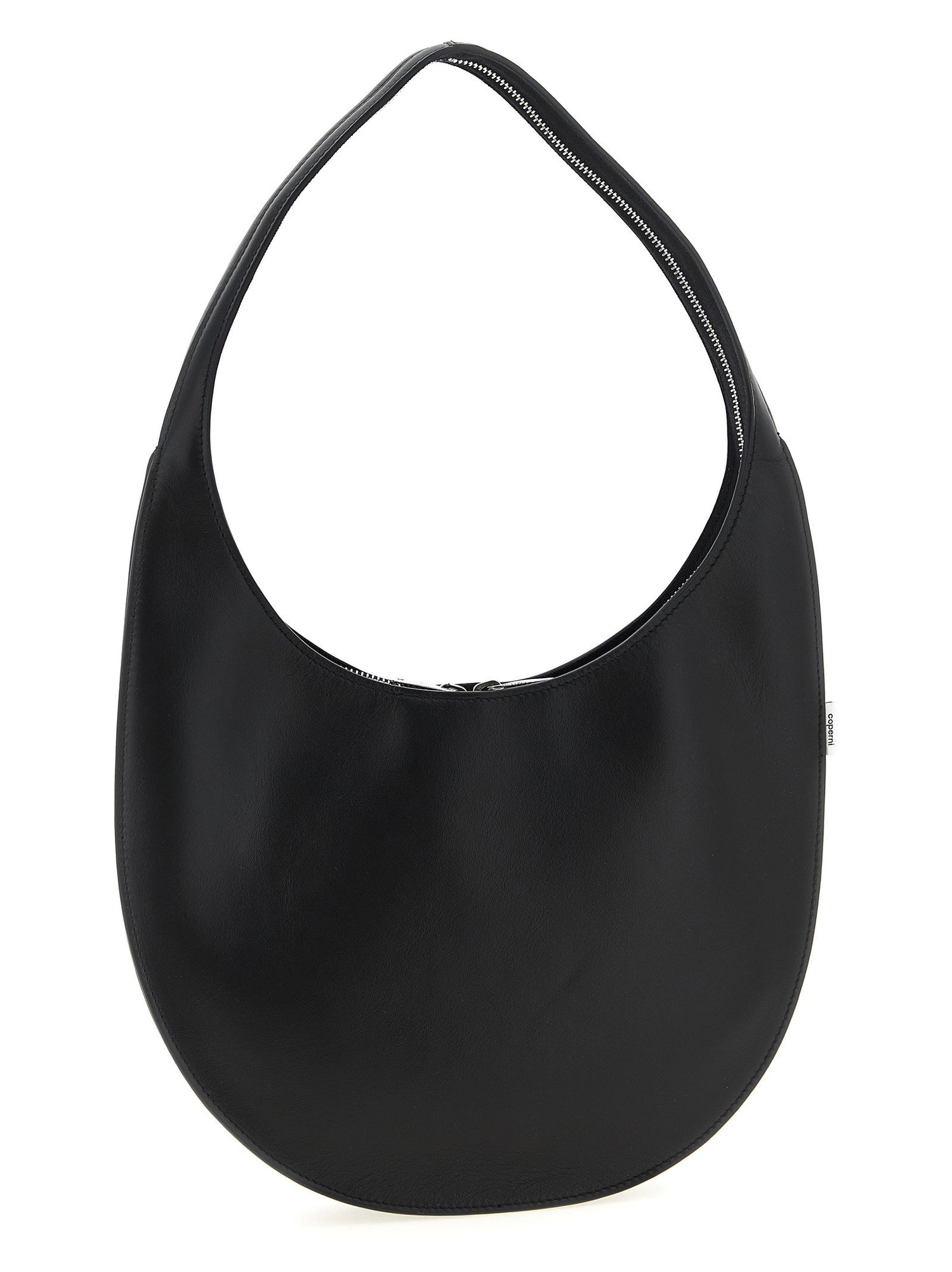 Coperni Soft Swipe Medium Shoulder Bag Black
