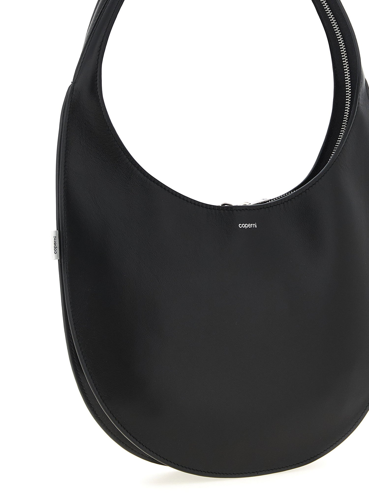 Coperni Soft Swipe Medium Shoulder Bag Black
