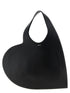 Coperni Double Heart Shoulder Bag Black