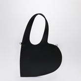 Coperni Mini Heart Leather Shoulder Bag Black