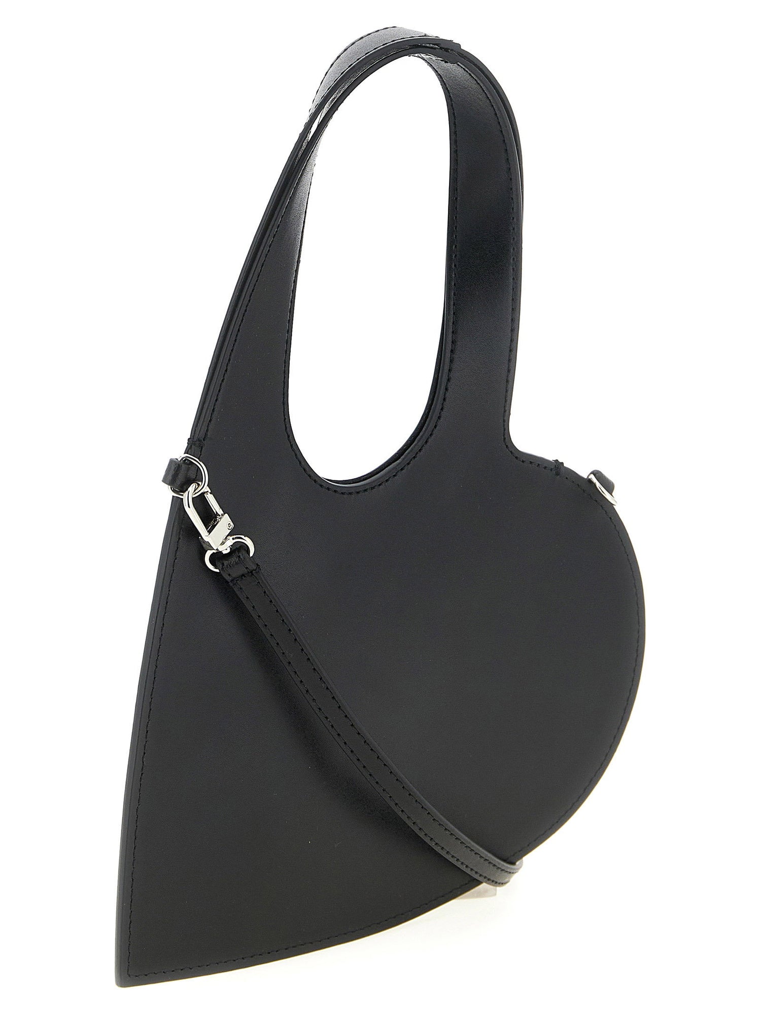 Coperni Mini Heart Handbag Black