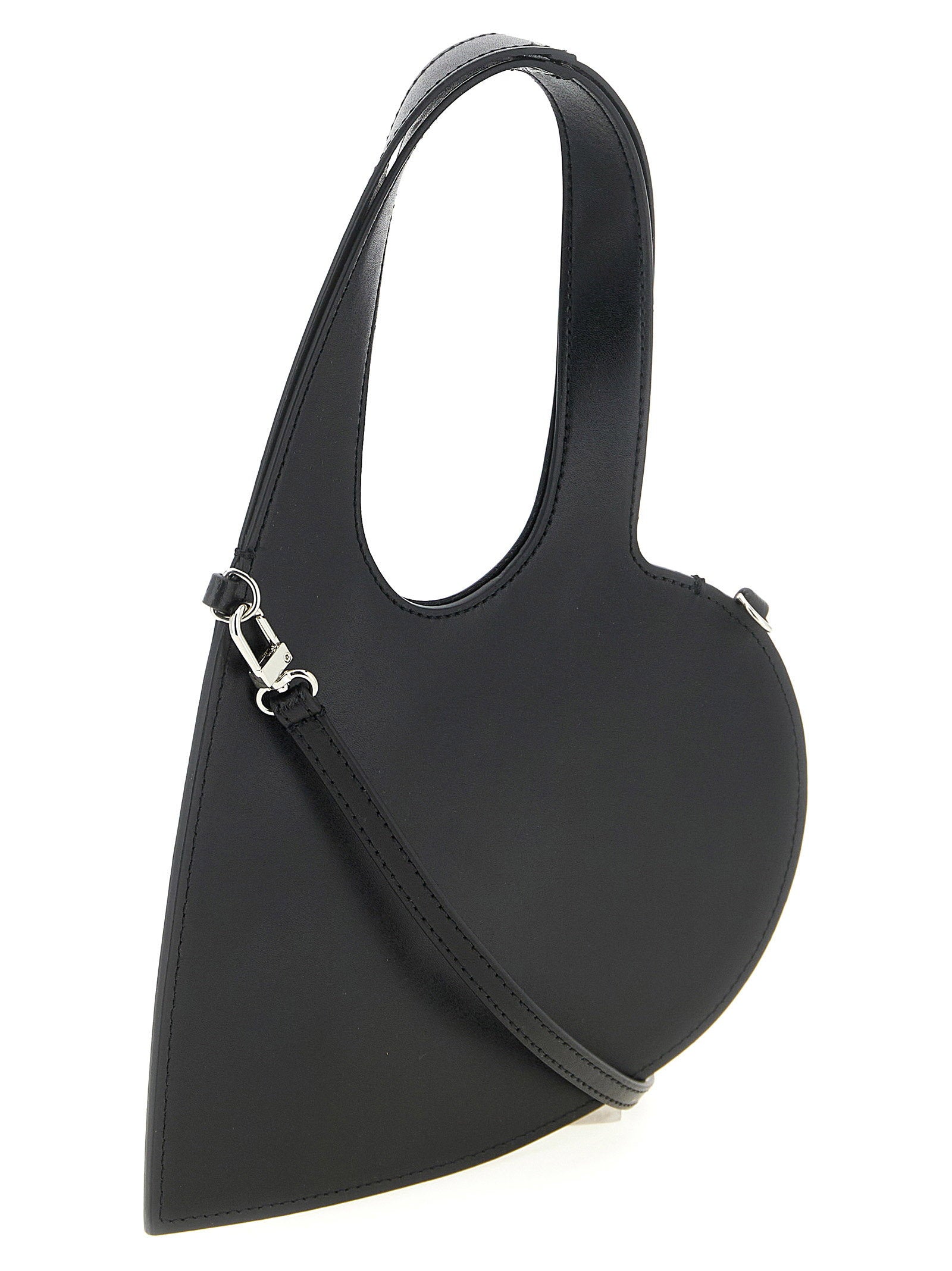 Coperni Mini Heart Handbag Black