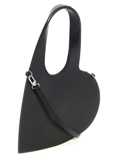 Coperni Mini Heart Handbag Black