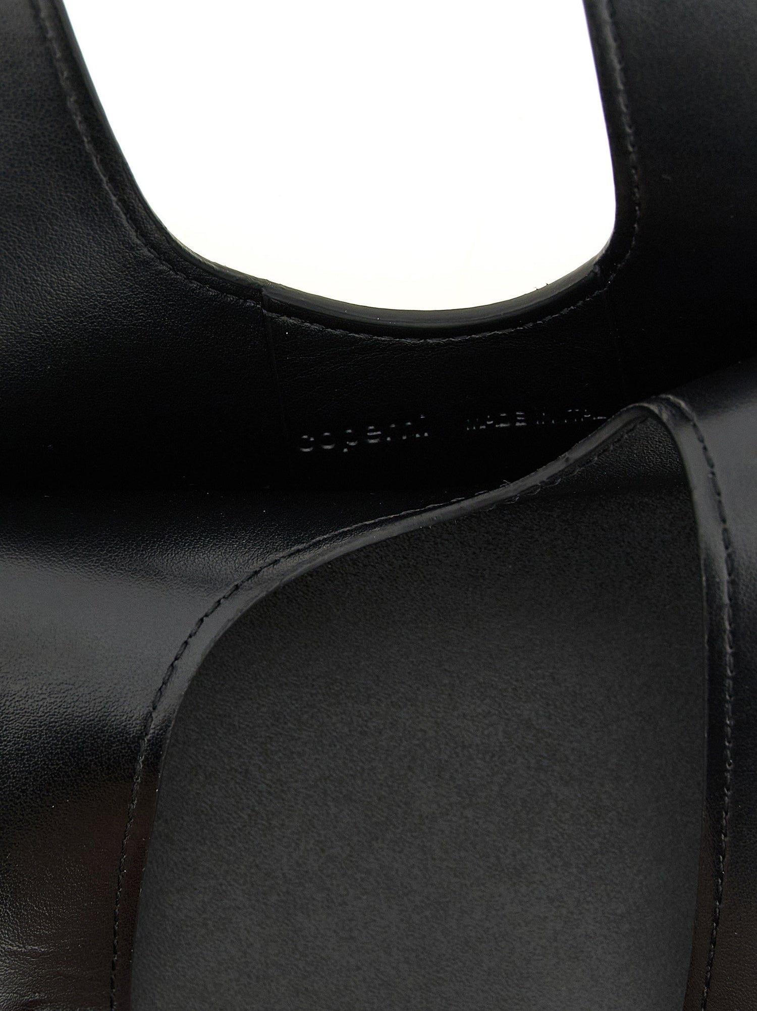 Coperni Mini Heart Handbag Black