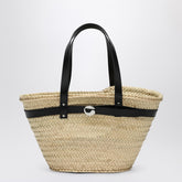 Coperni Palm Medium Raffia Shopping Bag Beige