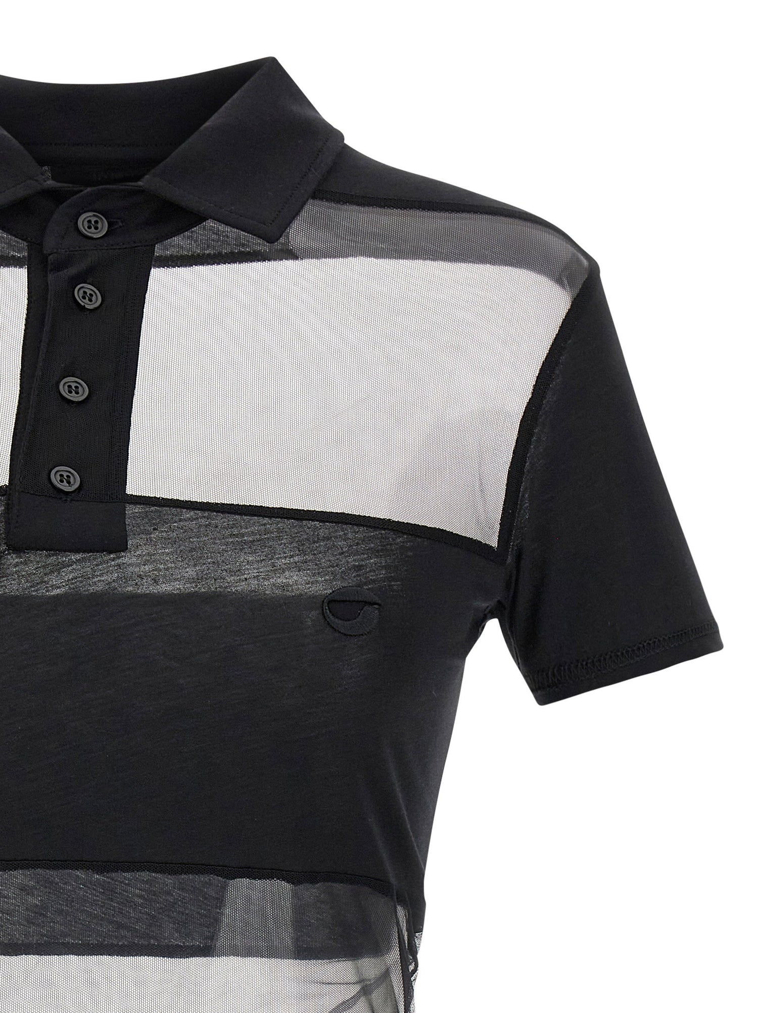 Coperni ‘sheer Striped’ Polo Shirt