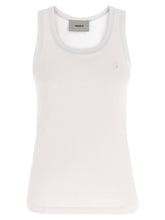 Coperni Logo Embroidery Tank Top White
