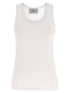 Coperni Logo Embroidery Tank Top White
