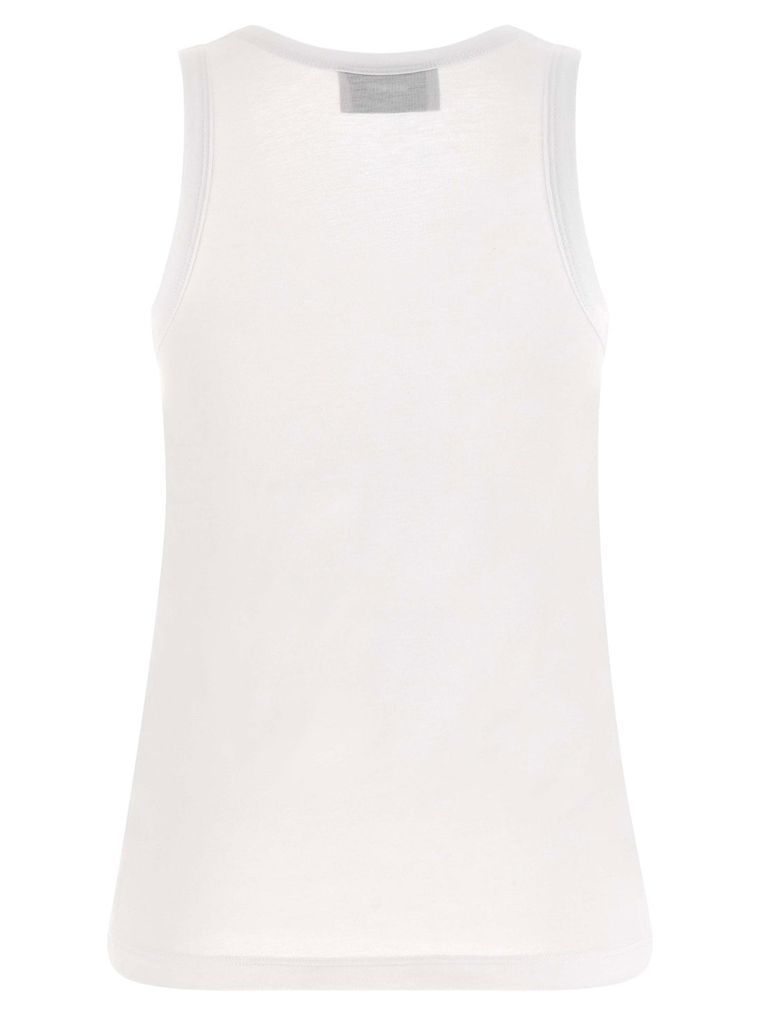 Coperni Logo Embroidery Tank Top White