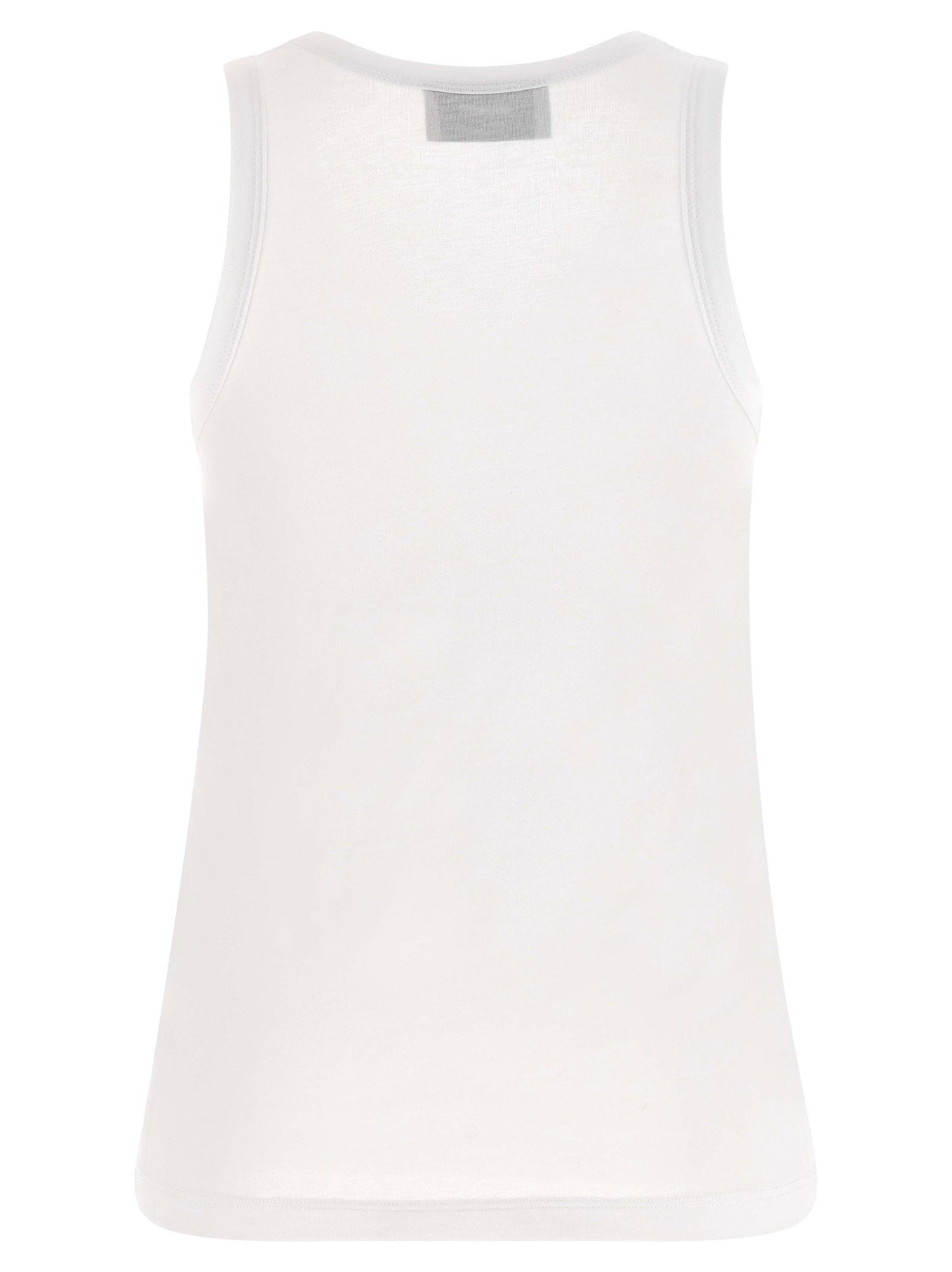 Coperni Logo Embroidery Tank Top White