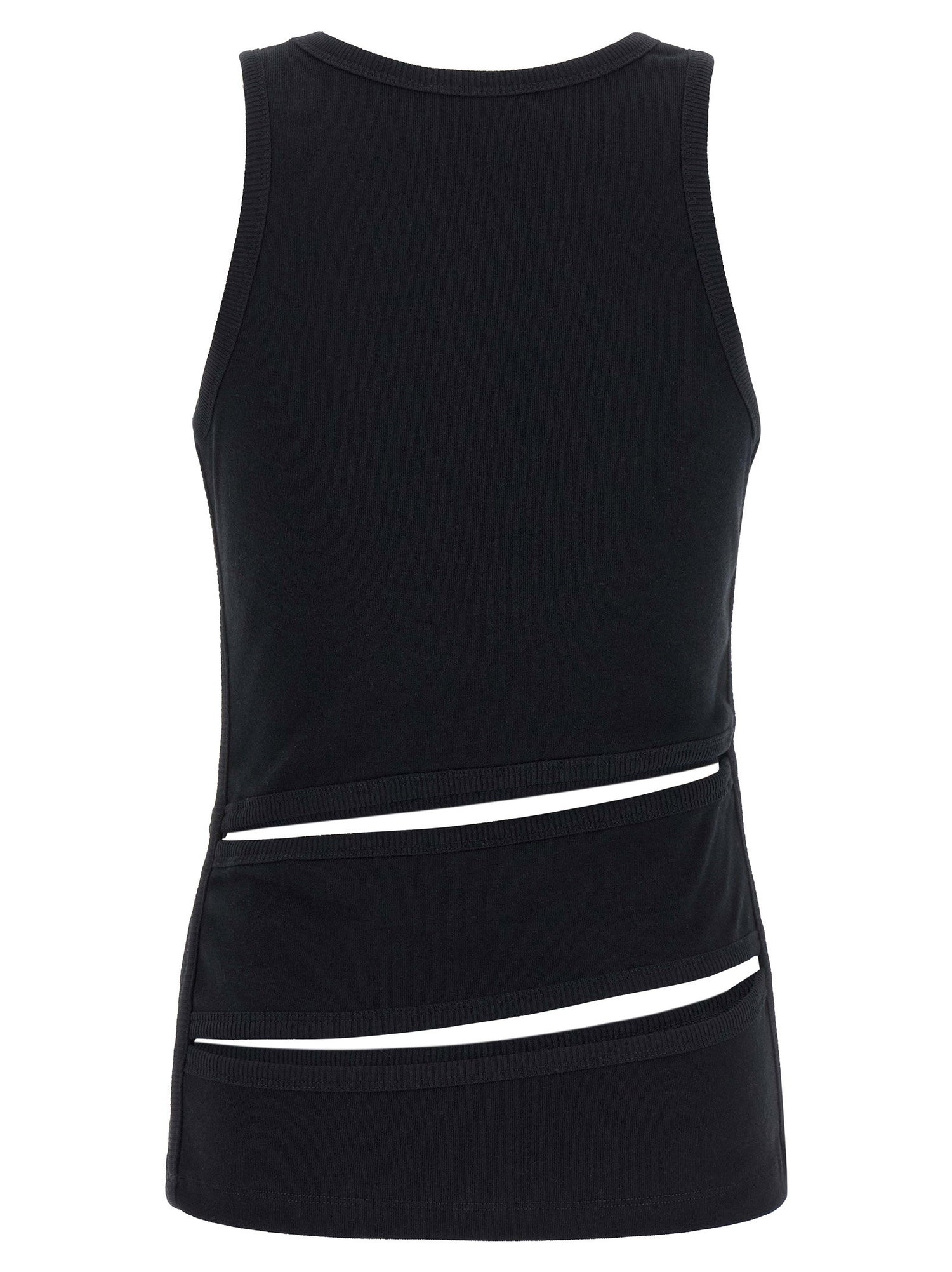 Coperni Spiral Tank Top Black