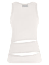 Coperni Spiral Tank Top White