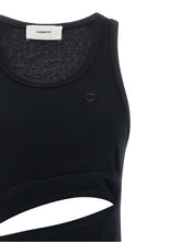 Coperni Spiral Dress Black