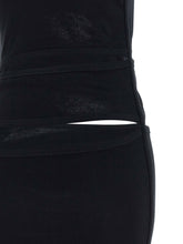 Coperni Spiral Dress Black
