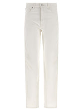 Coperni Tapered Denim Jeans White