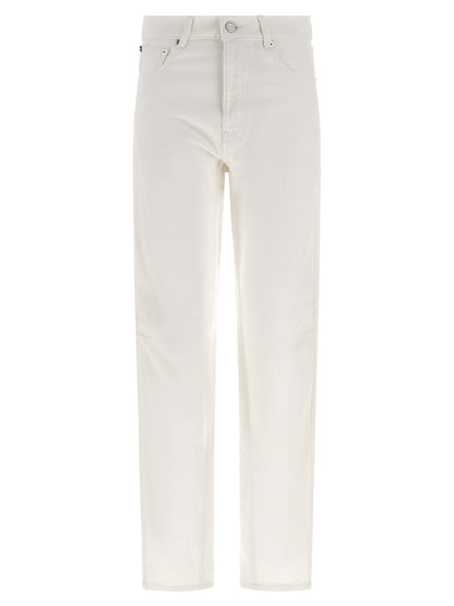 Coperni Tapered Denim Jeans White