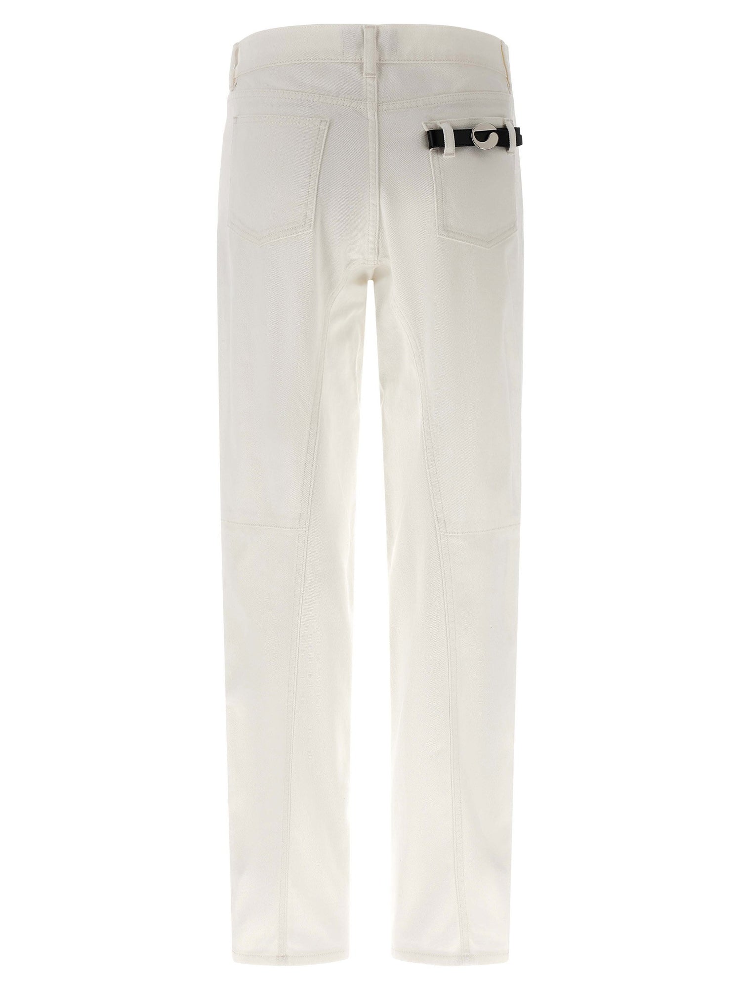 Coperni Tapered Denim Jeans White