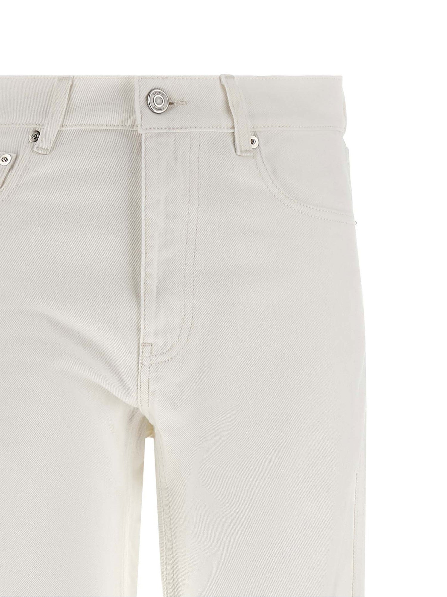 Coperni Tapered Denim Jeans White