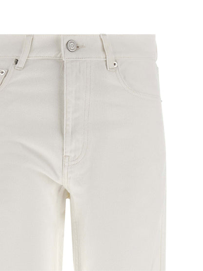 Coperni Tapered Denim Jeans White