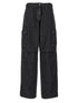 Coperni Denim Wide Leg Cargo Jeans Black