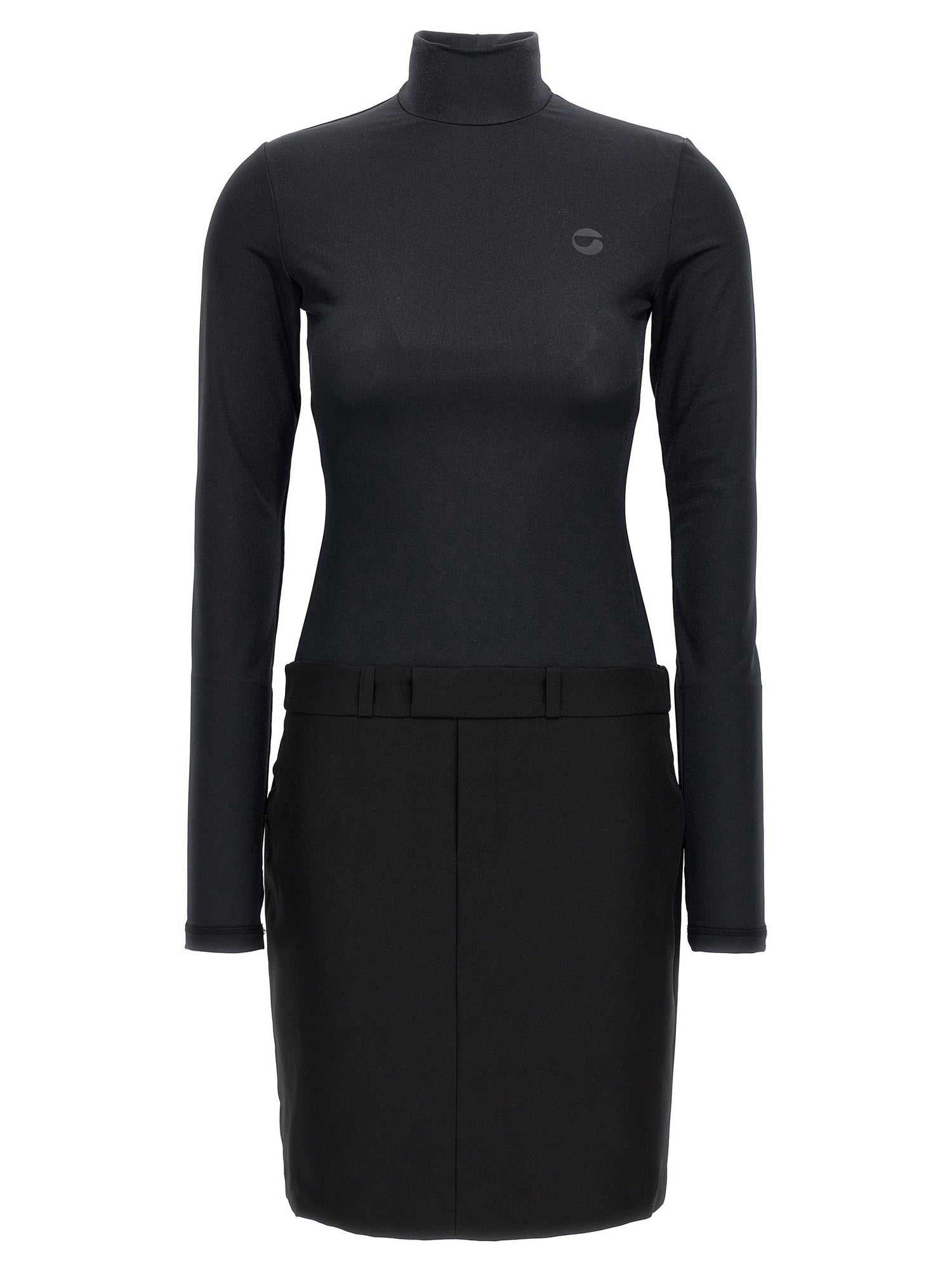 Coperni Hybrid Dress Black