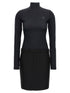 Coperni Hybrid Dress Black
