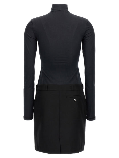 Coperni Hybrid Dress Black