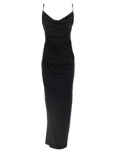 Coperni Washing Clip Gala Dress Black